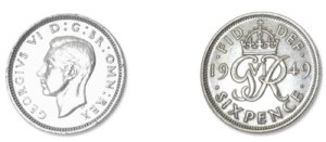 silver six pence
