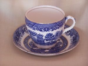 porcellana inglese Blue Willow