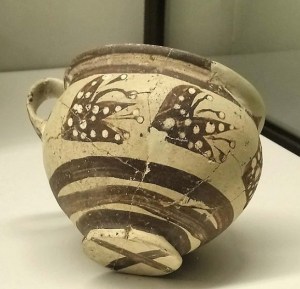 vaso croco da akrotiri