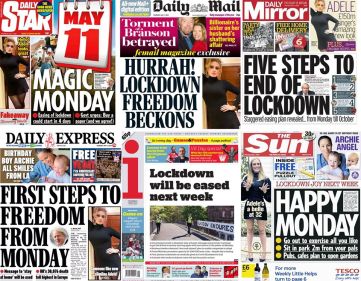 tabloids uk coronavirus